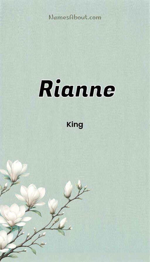 Meaning of Rianne