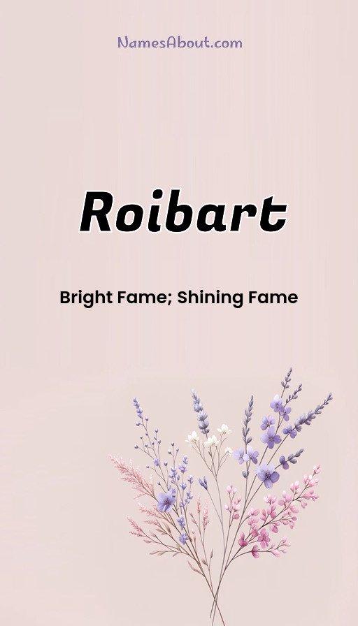 Meaning of Roibart