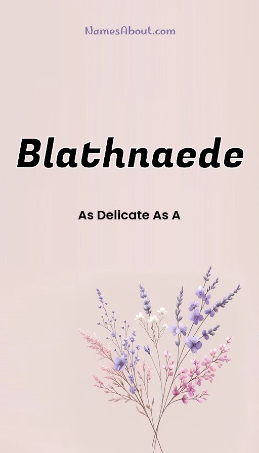Meaning of Blathnaede