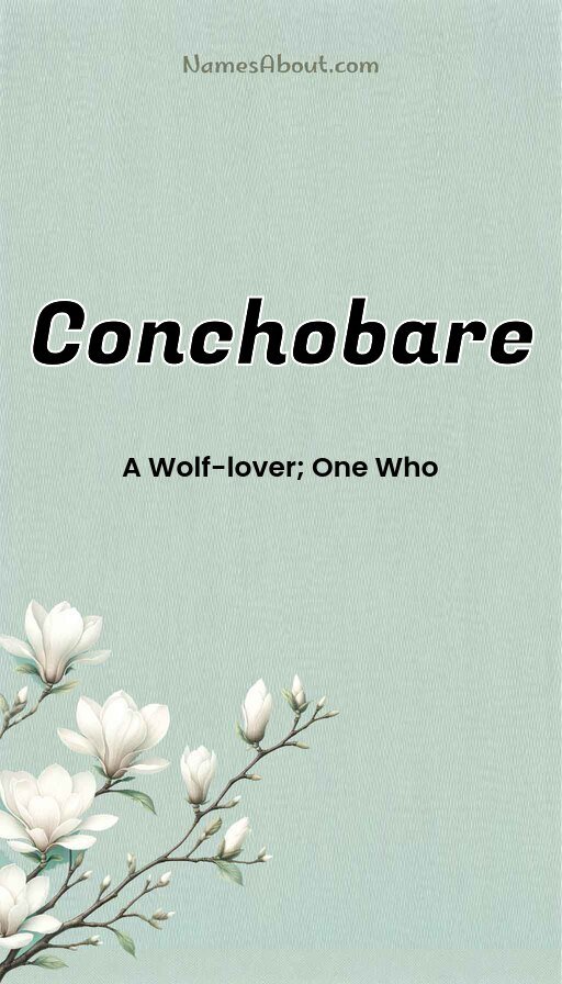 Meaning of Conchobare
