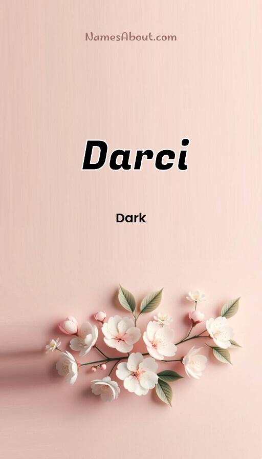 Meaning of Darci