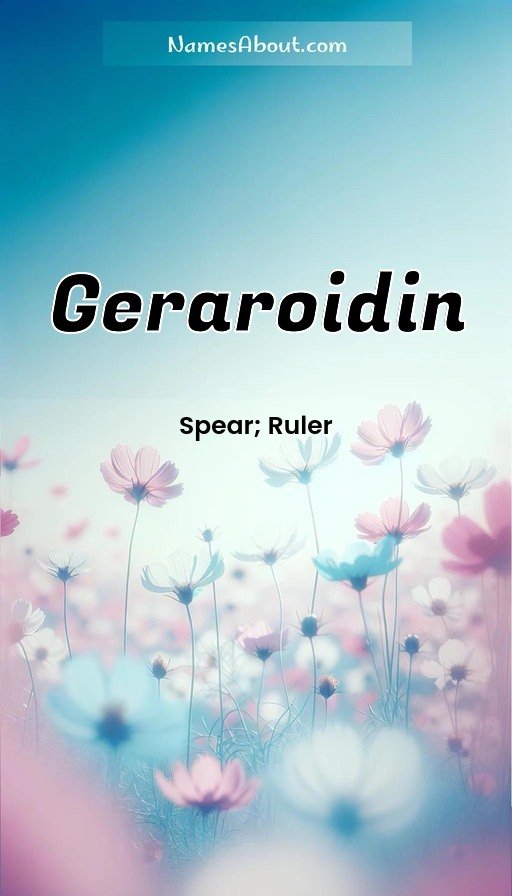 Meaning of Geraroidin