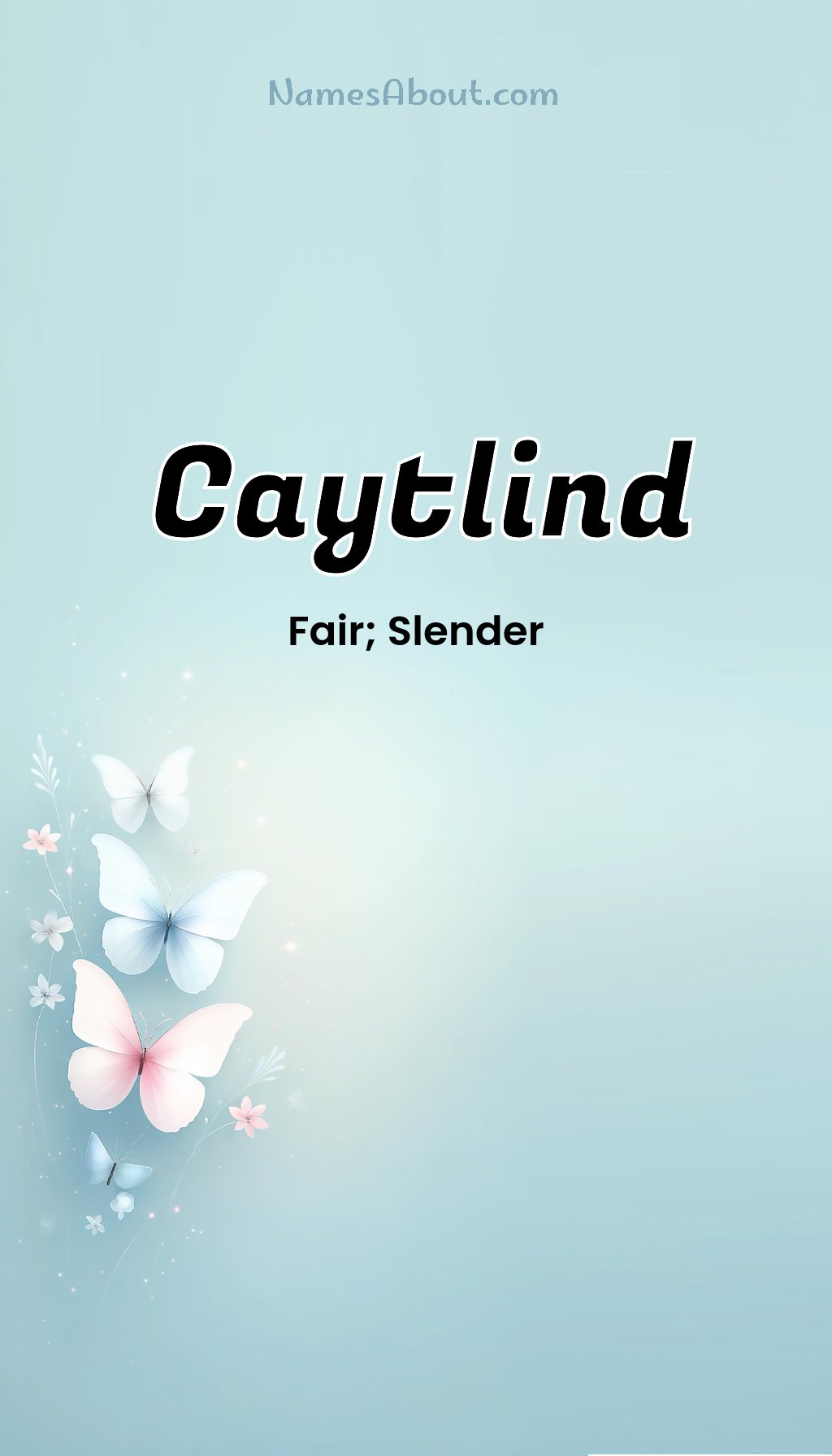 Caytlind name and meaning