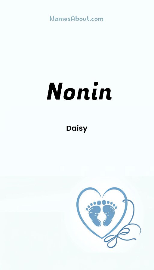 Meaning of Nonin