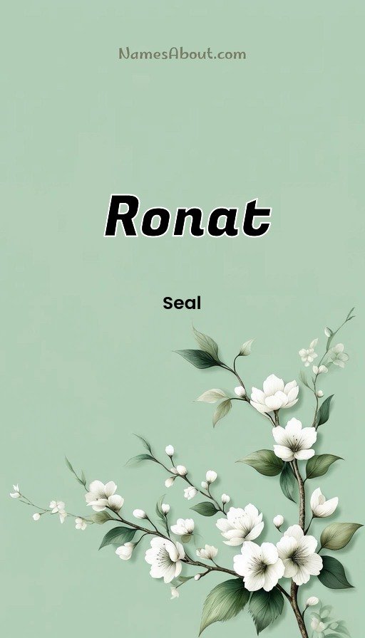 Meaning of Ronat