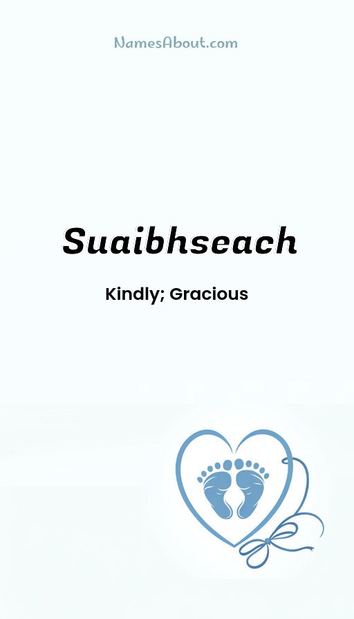 Meaning of Suaibhseach