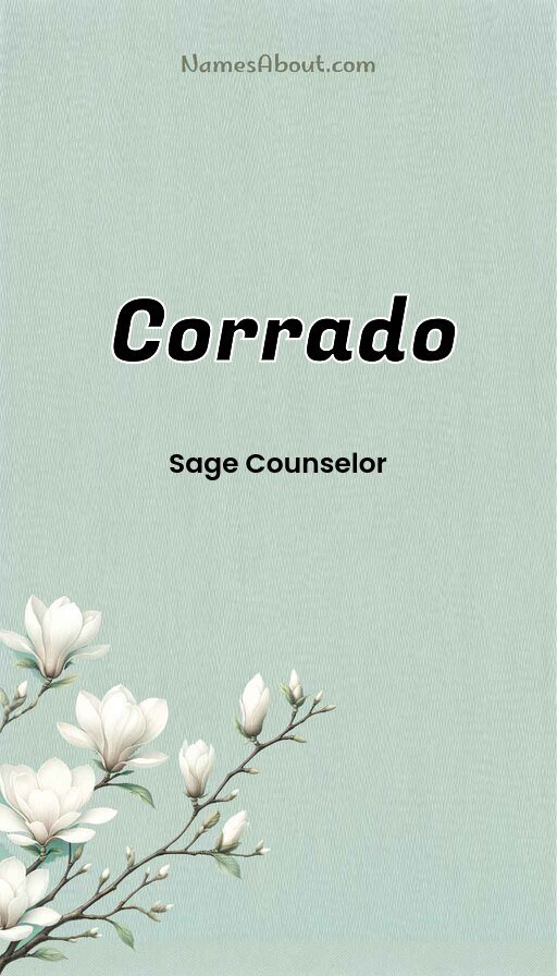 Meaning of Corrado