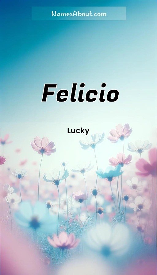 Meaning of Felicio