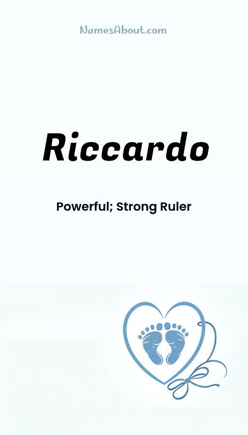 Meaning of Riccardo