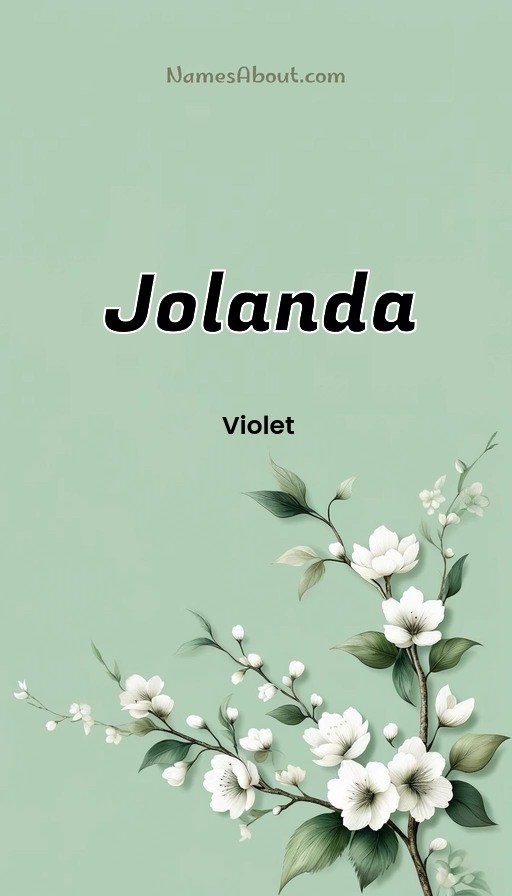 Meaning of Jolanda