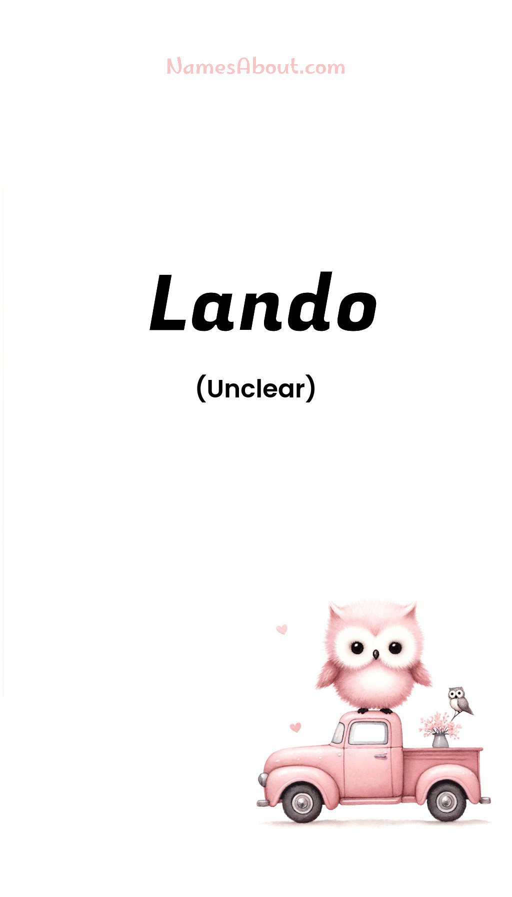 Lando name and meaning