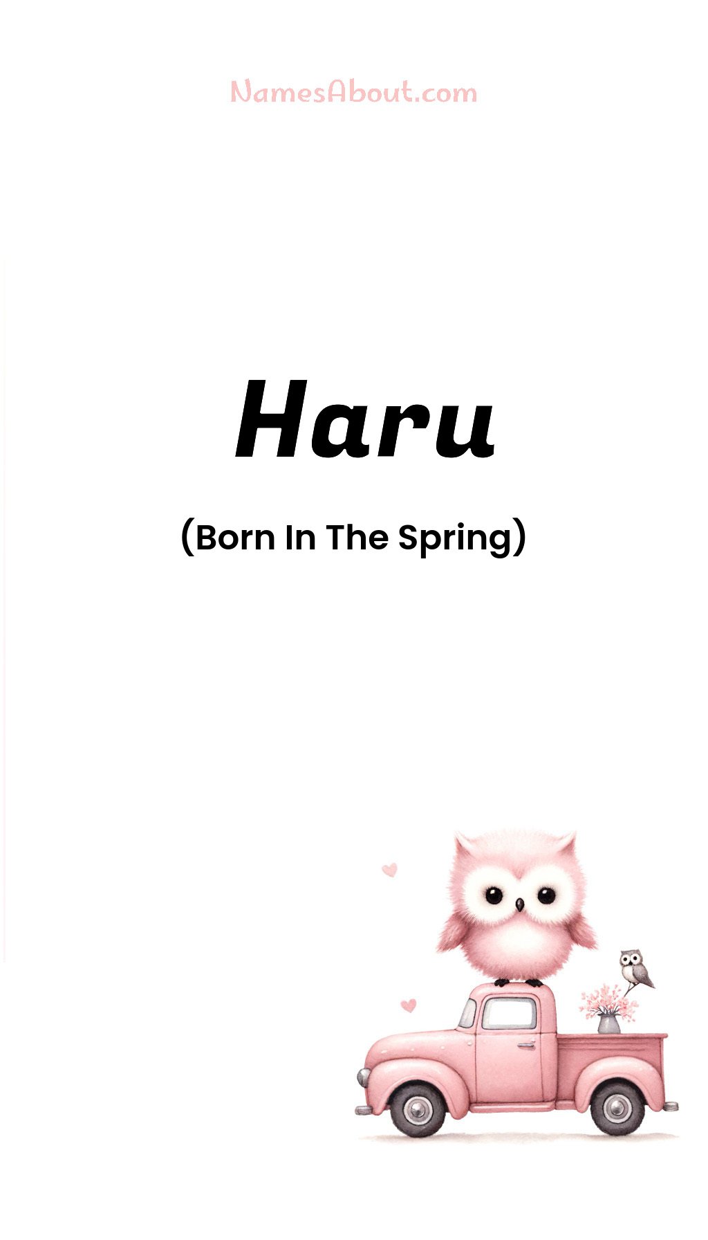 Haru name and meaning