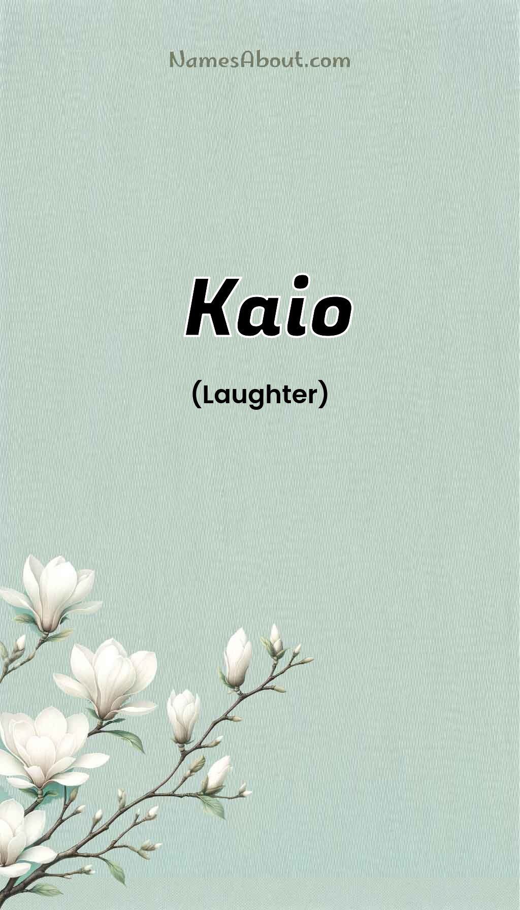 Kaio name and meaning