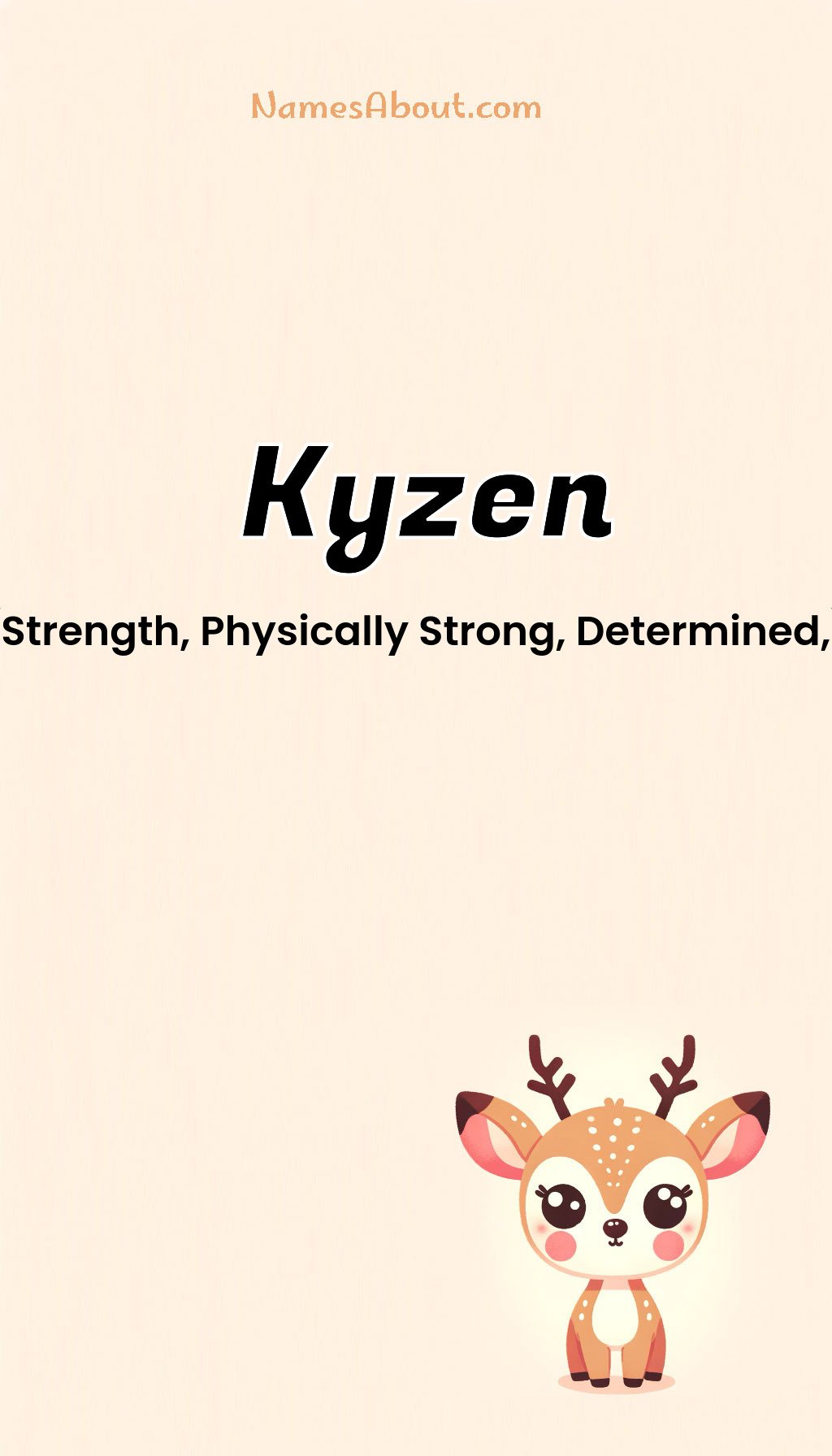 Kyzen name and meaning