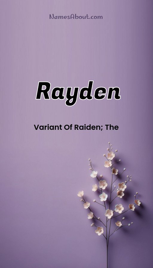 Meaning of Rayden