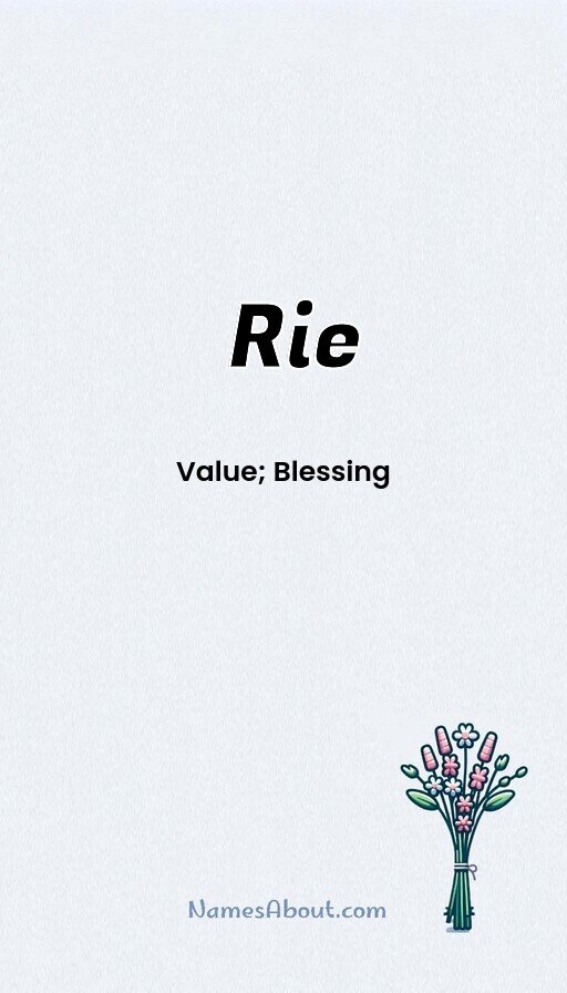 Meaning of Rie