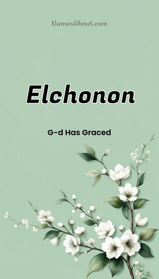 Meaning of Elchonon