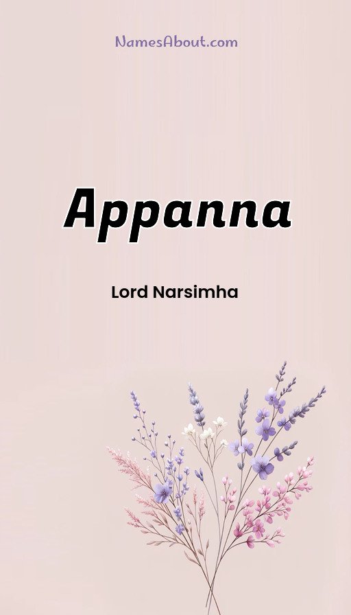 Meaning of Appanna