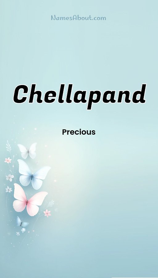 Meaning of Chellapand