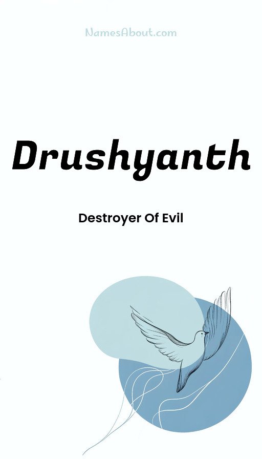 Meaning of Drushyanth