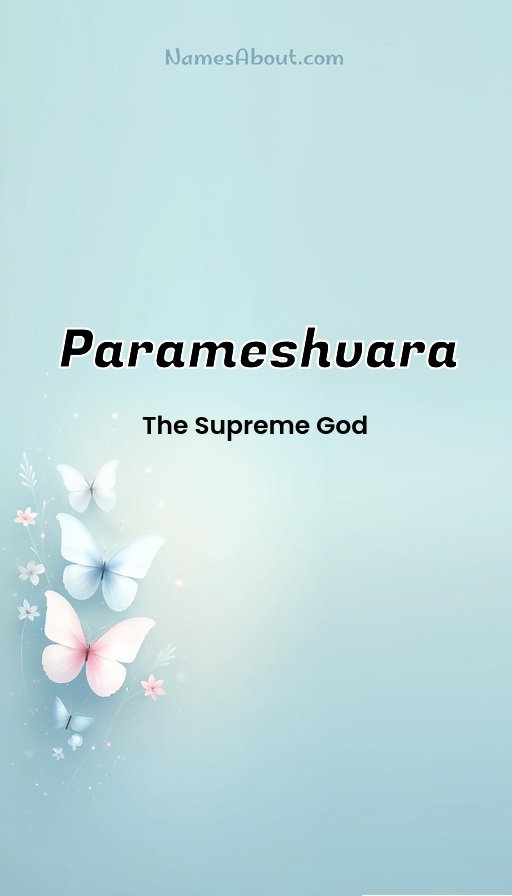 Meaning of Parameshvara