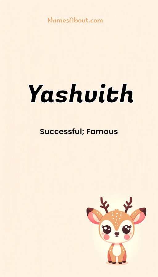 Meaning of Yashvith