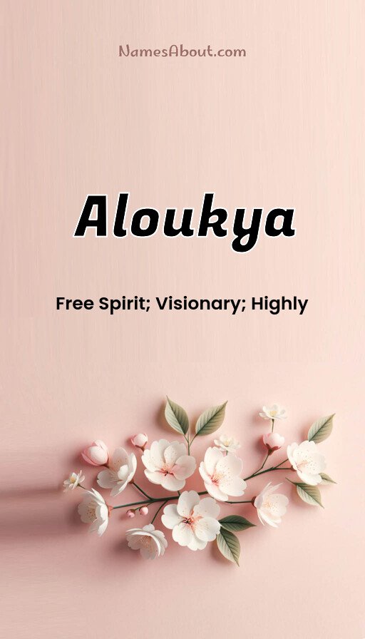 Meaning of Aloukya