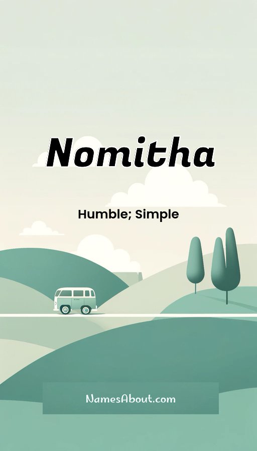 Meaning of Nomitha