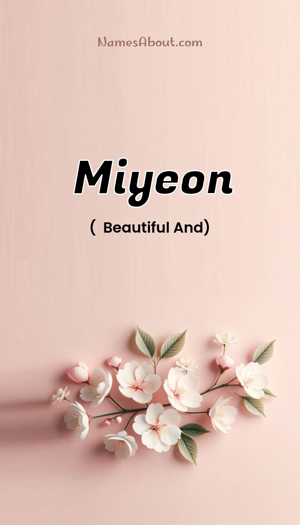 Miyeon name and meaning