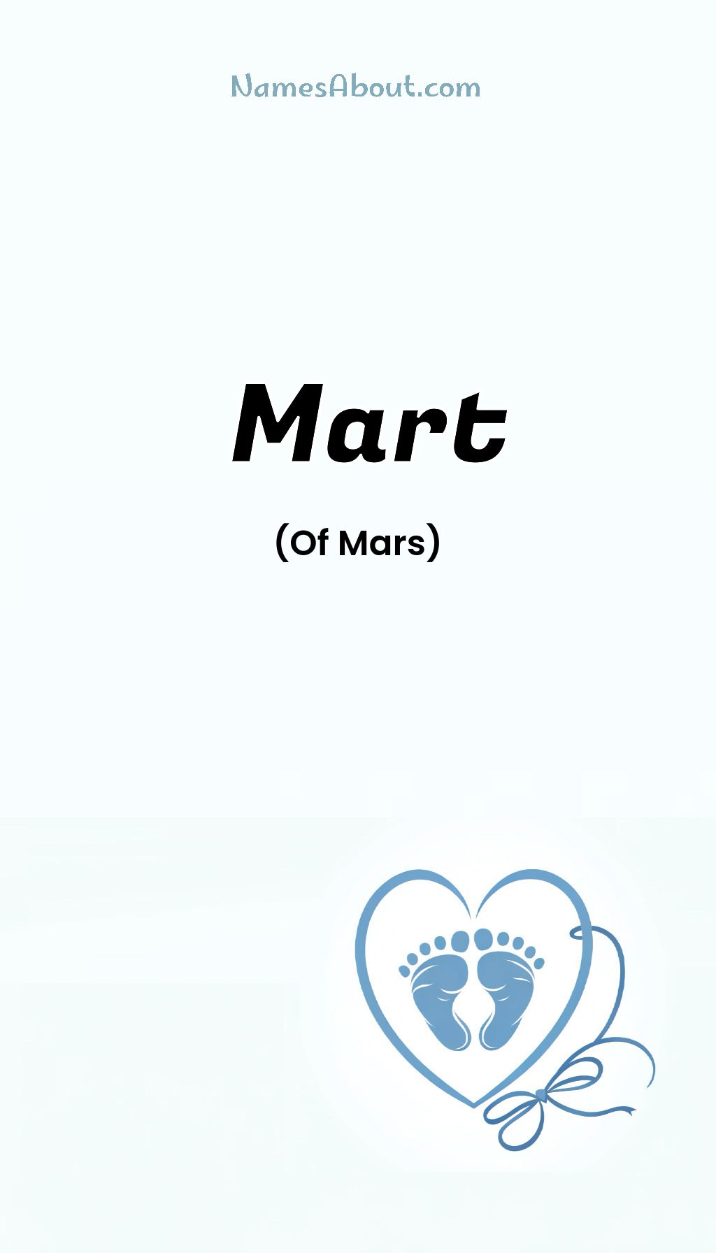 Mart name and meaning