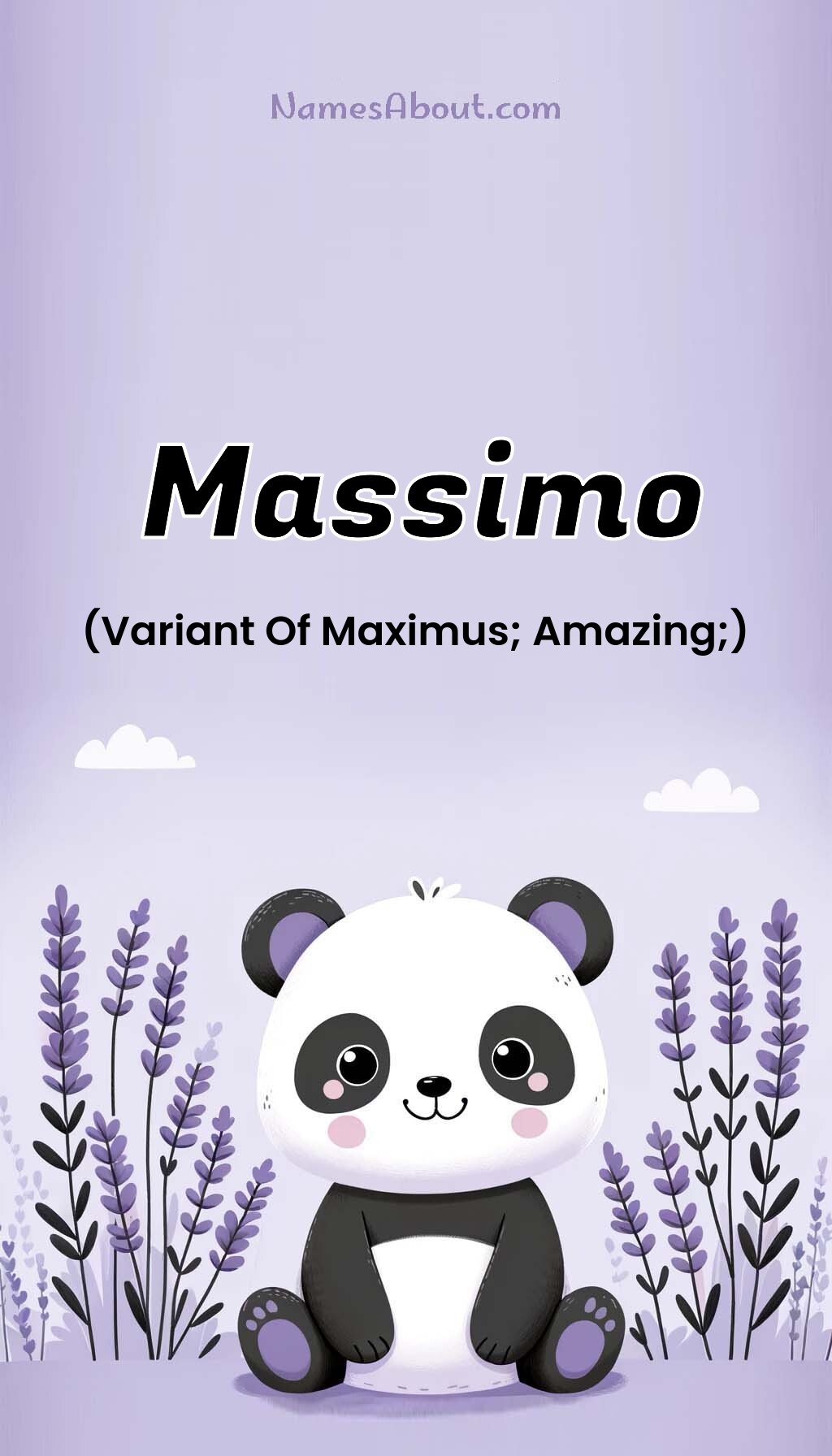 Massimo name and meaning