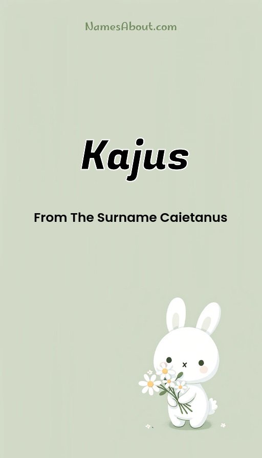 Meaning of Kajus