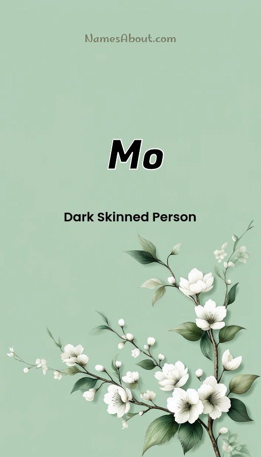 Meaning of Mo