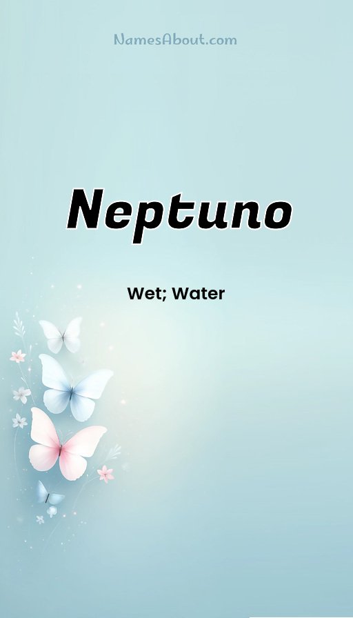 Meaning of Neptuno