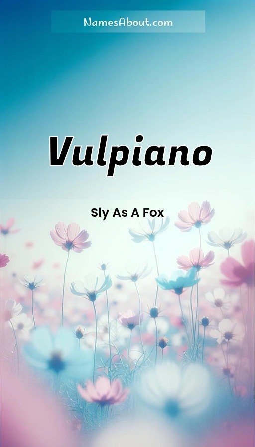 Meaning of Vulpiano