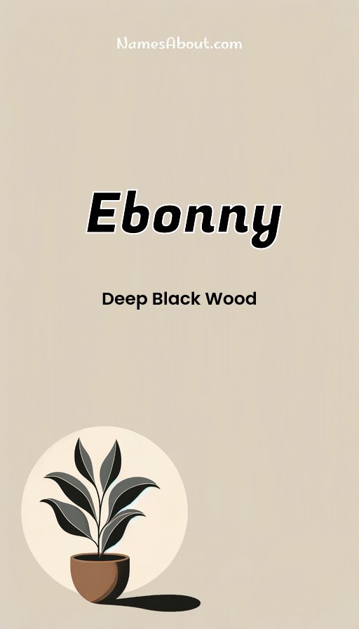 Meaning of Ebonny