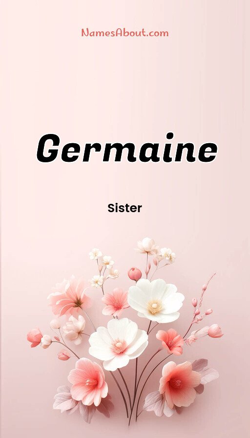 Meaning of Germaine