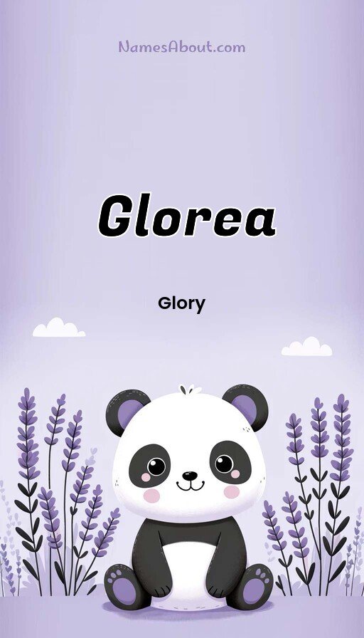 Meaning of Glorea