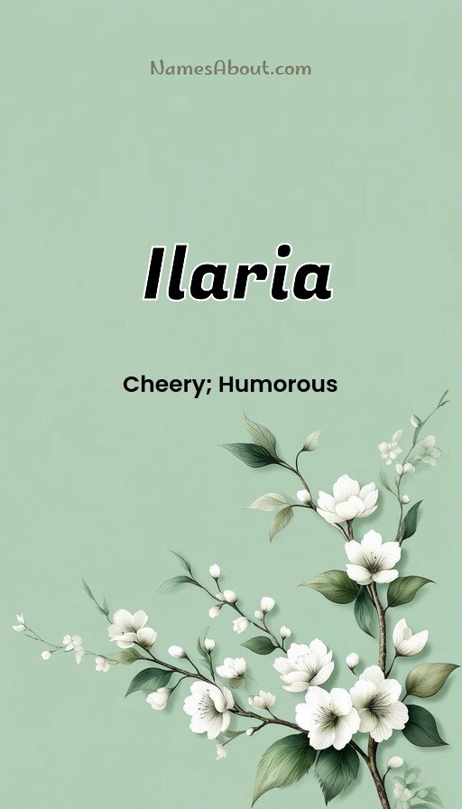 Meaning of Ilaria