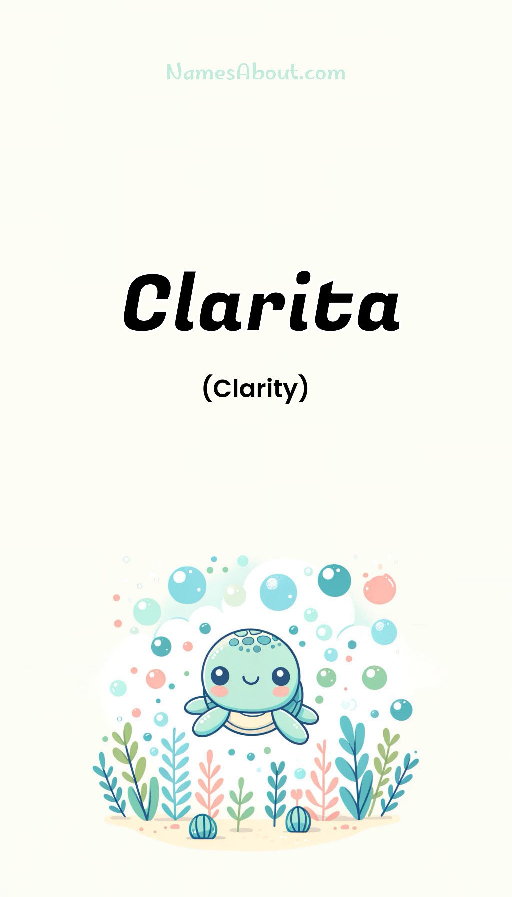 Clarita name and meaning