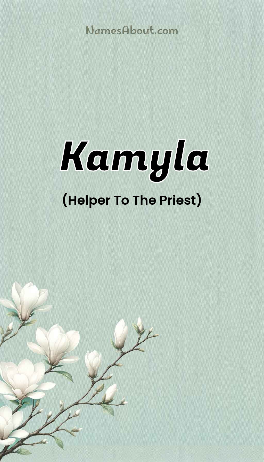 Kamyla name and meaning