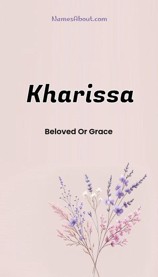 Meaning of Kharissa