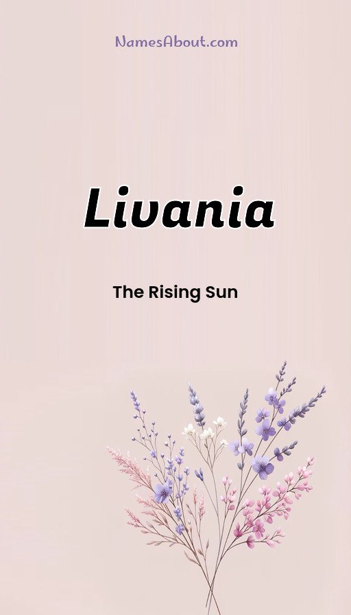 Meaning of Livania