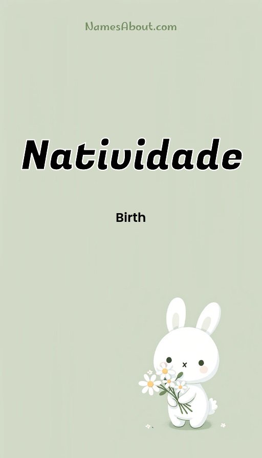 Meaning of Natividade