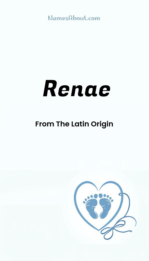 Meaning of Renae
