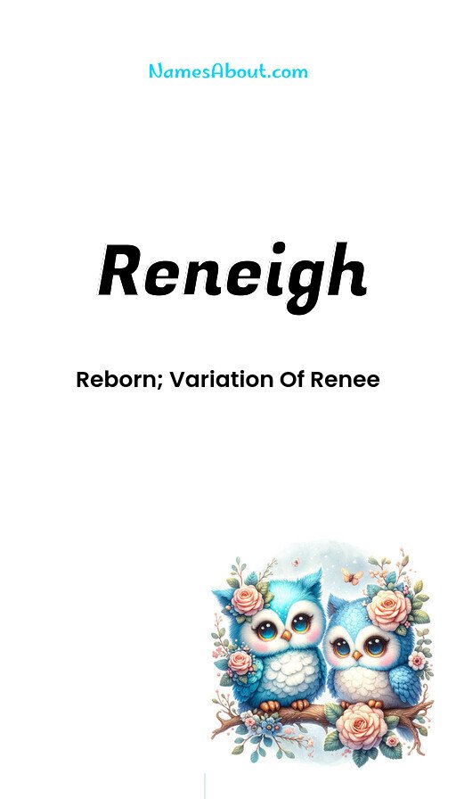 Meaning of Reneigh