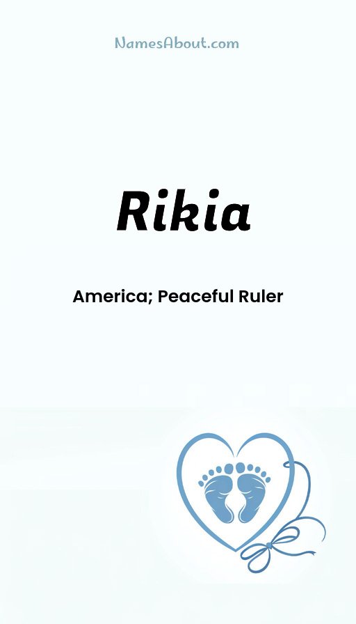 Meaning of Rikia