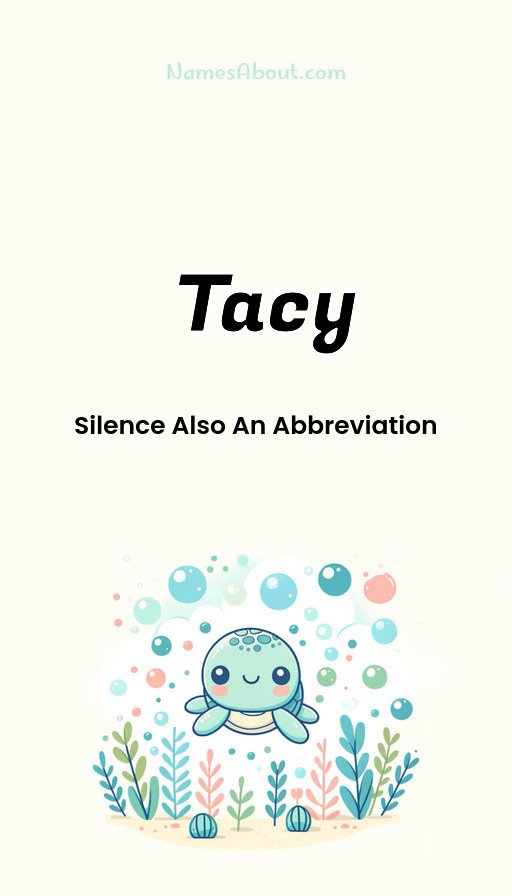 Meaning of Tacy