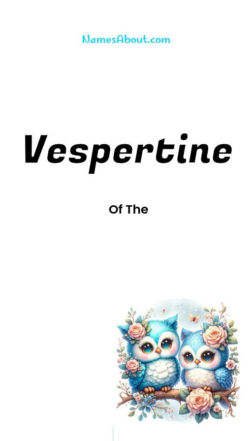 Meaning of Vespertine