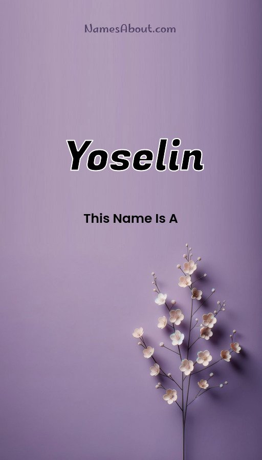Meaning of Yoselin